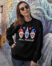 You matter 4th July - Printed apparels Crewneck Sweatshirt lifestyle-unisex-sweatshirt-front-3