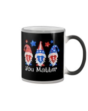 You matter 4th July - Printed apparels Color Changing Mug tile
