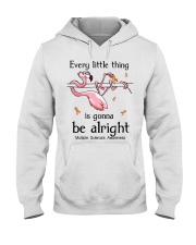 Every little thing is gonna be alright Hooded Sweatshirt tile