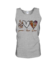 Peace Love Cure Unisex Tank tile