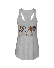Peace Love Cure Ladies Flowy Tank tile