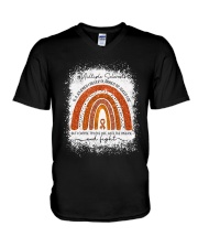 Multiple sclerosis is a journey V-Neck T-Shirt tile