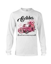 In October we wear pink Long Sleeve Tee tile