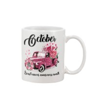 In October we wear pink Mug tile
