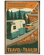 Travel by trailer 11x17 Poster front