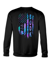 Book American flag Crewneck Sweatshirt tile