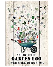 And into the garden I go 11x17 Poster front