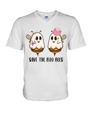Save the boo bees V-Neck T-Shirt tile