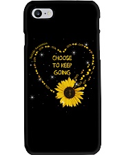 Choose to keep going Phone Case tile
