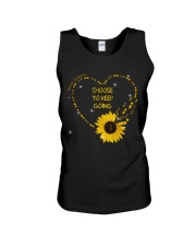 Choose to keep going Unisex Tank tile