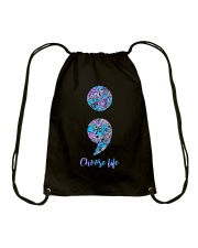 Choose life Drawstring Bag tile