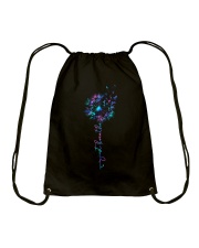 Just breathe Drawstring Bag tile