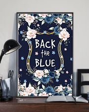 Back the blue 11x17 Poster lifestyle-poster-2