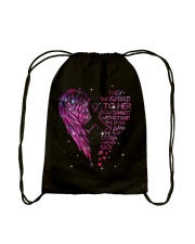 They whispered to her Drawstring Bag tile