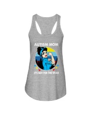 Autism mom Ladies Flowy Tank tile