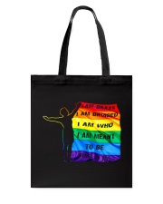 I am brave Tote Bag tile