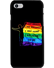 I am brave Phone Case tile