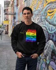 I am brave Crewneck Sweatshirt lifestyle-unisex-sweatshirt-front-2