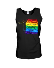 I am brave Unisex Tank tile