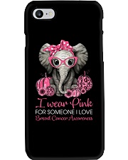 I wear Pink for some one I love Phone Case tile