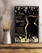 I am your friend your black cat 11x17 Poster lifestyle-poster-3