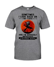Sometimes I look back on my life Classic T-Shirt front