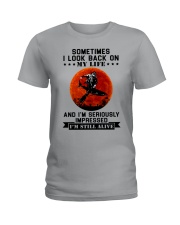 Sometimes I look back on my life Ladies T-Shirt tile