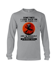 Sometimes I look back on my life Long Sleeve Tee tile