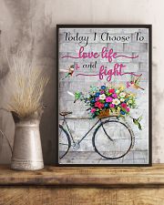 Today I choose to love- 3600 x 5400 11x17 Poster lifestyle-poster-3