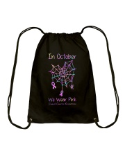 Spider web Halloween Drawstring Bag tile
