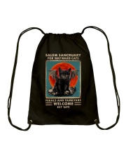 Salem sanctuary for wayward cats Drawstring Bag tile