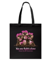 No one fights alone Tote Bag tile