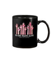 No one fights alone Mug tile