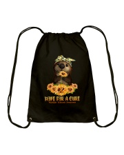 Hope for a cure Drawstring Bag tile