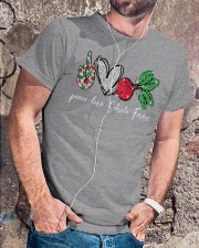 Peace Love Schrute Farms Classic T-Shirt lifestyle-mens-crewneck-front-4