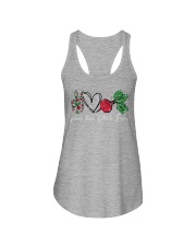 Peace Love Schrute Farms Ladies Flowy Tank tile