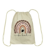 Be kind Drawstring Bag tile
