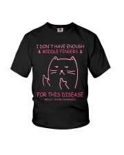 I don't have enough middle finger Youth T-Shirt tile