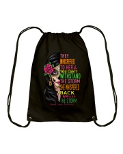 They whispered to her Drawstring Bag tile