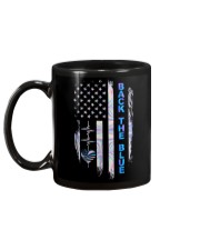 Back the blue Mug tile