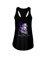 Faith Hope Love Ladies Flowy Tank tile