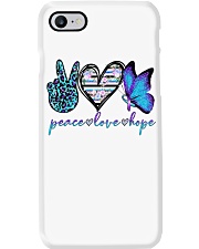 Peace love hope Phone Case tile