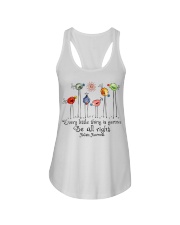 Every little thing is gonna be alright Ladies Flowy Tank tile