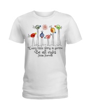 Every little thing is gonna be alright Ladies T-Shirt tile