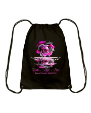 Faith hope love Drawstring Bag tile