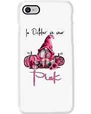 In october we wear pink Phone Case tile