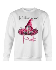 In october we wear pink Crewneck Sweatshirt tile