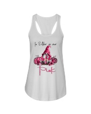 In october we wear pink Ladies Flowy Tank tile