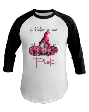In october we wear pink Baseball Tee tile