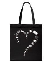 I love books Tote Bag tile